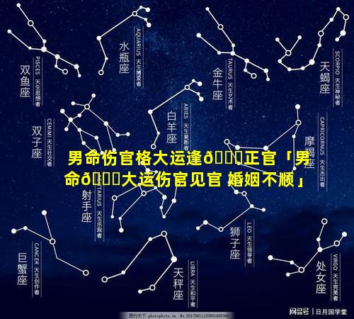 男命伤官格大运逢🐘正官「男命🐟大运伤官见官 婚姻不顺」